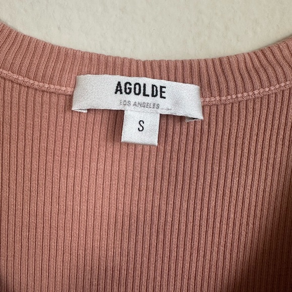 Agolde Poppy Rib Tank - Picture 2 of 8